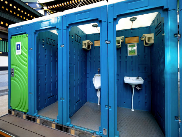 Porta potty delivery and setup in Fergus Falls, MN